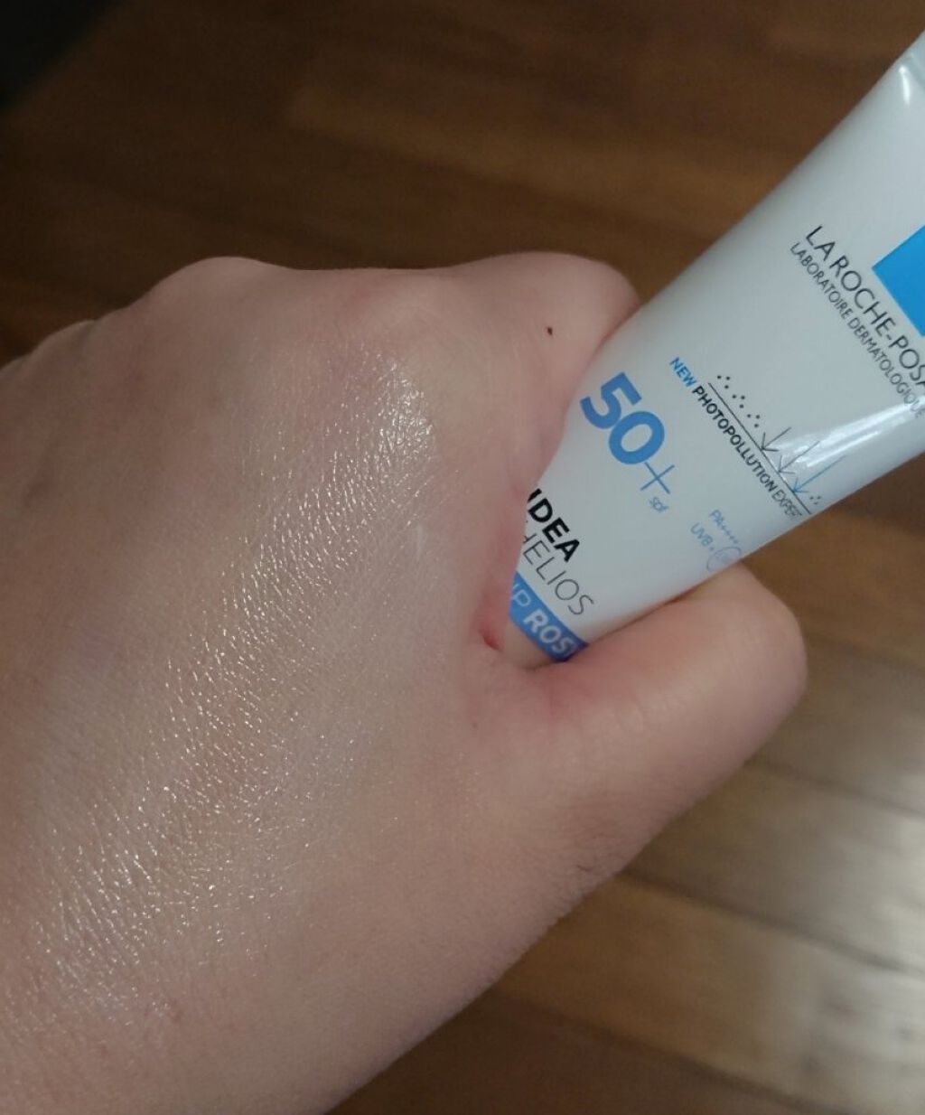 UVイデア XL プロテクショントーンアップ ローズ/ラ ロッシュ ポゼ/日焼け止めクリームを使ったクチコミ（3枚目）