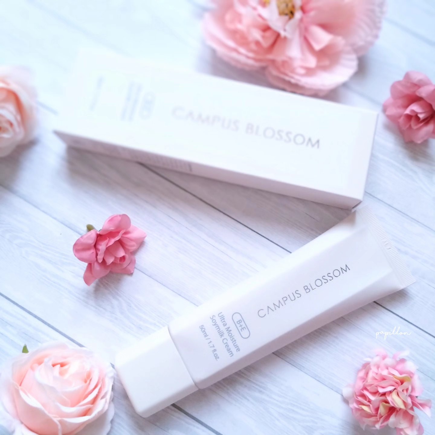 ピーチ&クリームトーンアップ サンスクリーン/CAMPUS BLOSSOM/化粧下地を使ったクチコミ（2枚目）