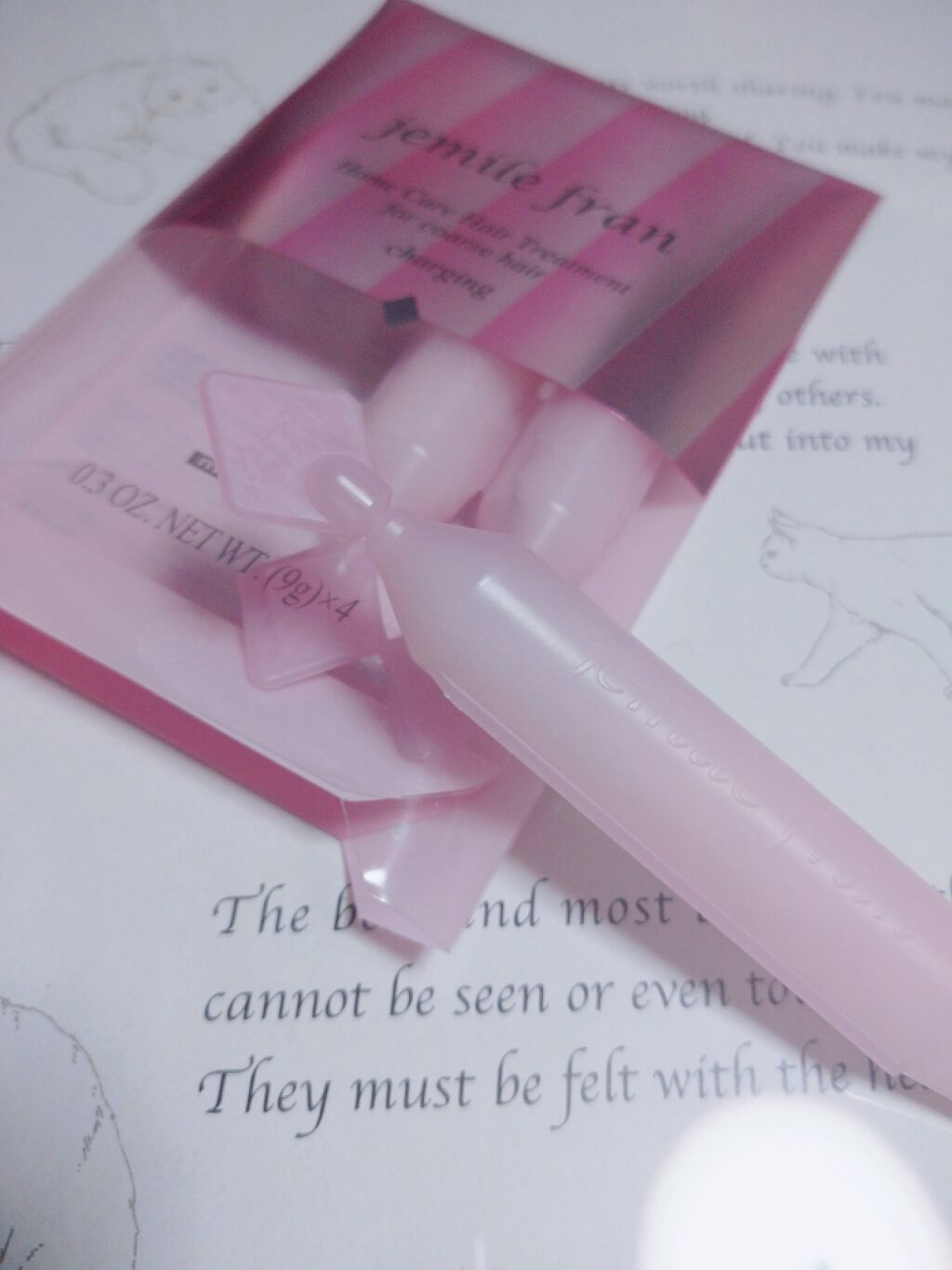 ジェミールフラン ヘアケアシリーズ サロントリートメント ハートチャージング/ジェミールフラン/洗い流すヘアトリートメントを使ったクチコミ(1枚目)