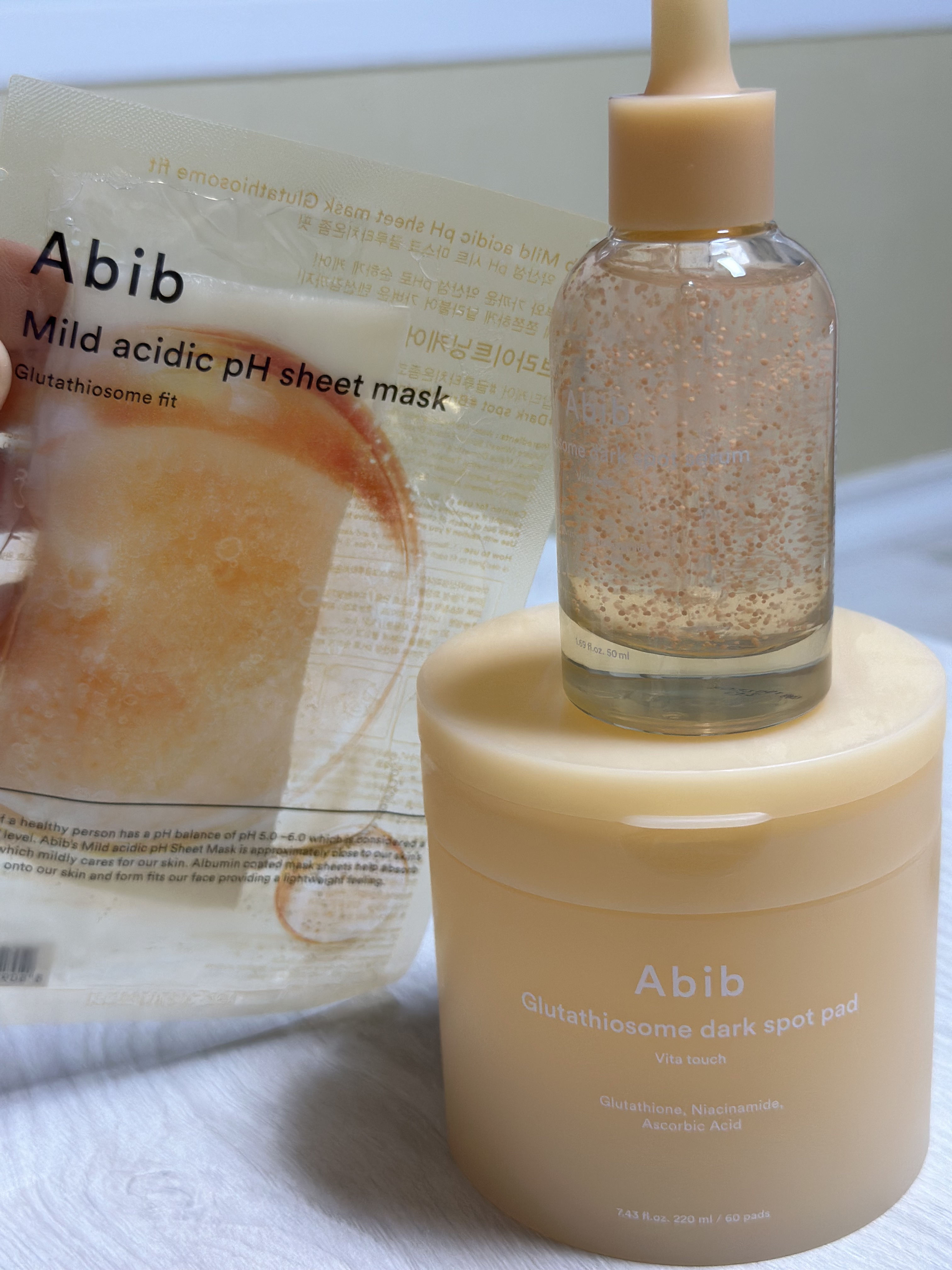 グルタチオンソームダークスポットセラムビタドロップ/Abib /美容液を使ったクチコミ（1枚目）