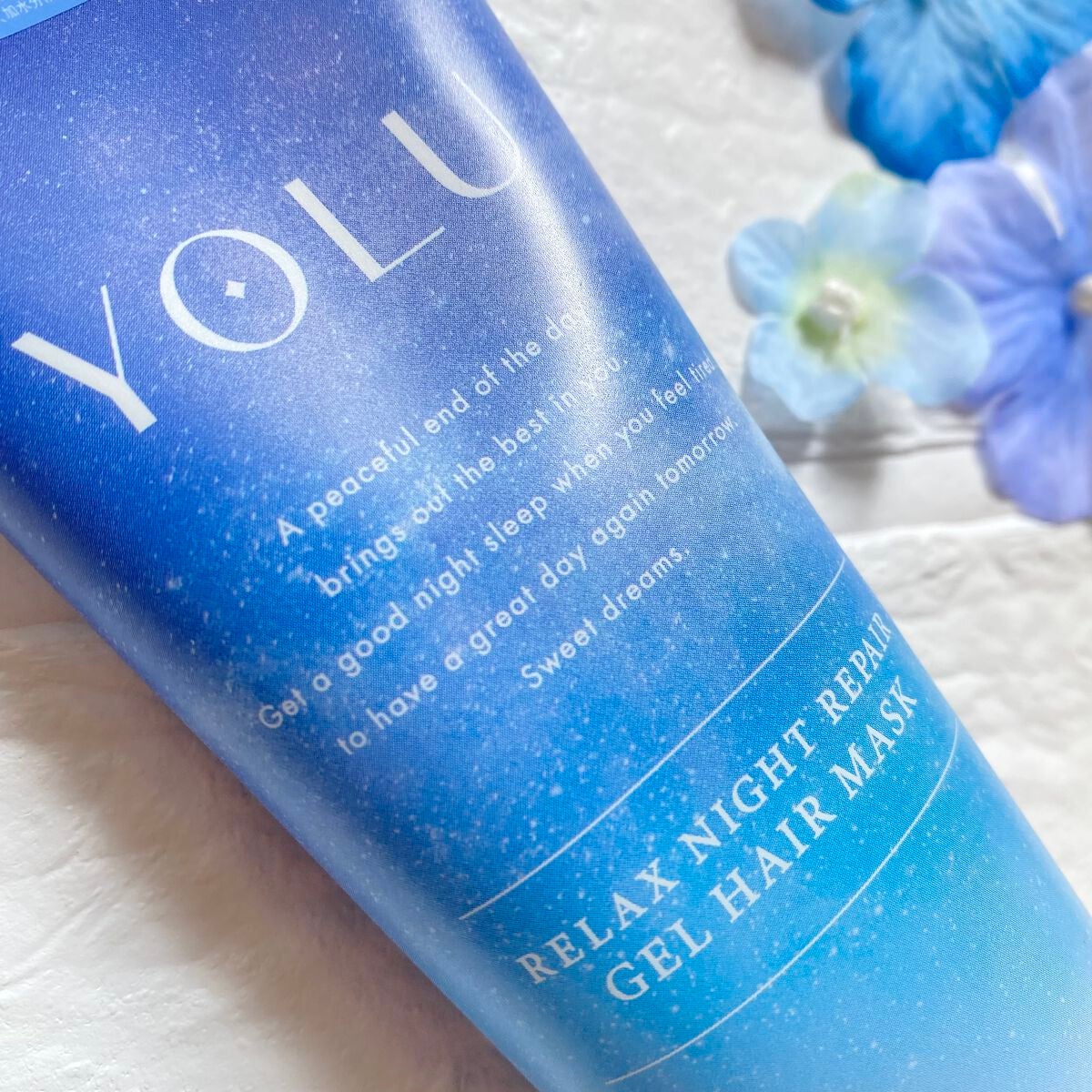 リラックスナイトリペアジェルヘアマスク/YOLU/ヘアマスク・ヘアパックを使ったクチコミ(4枚目)