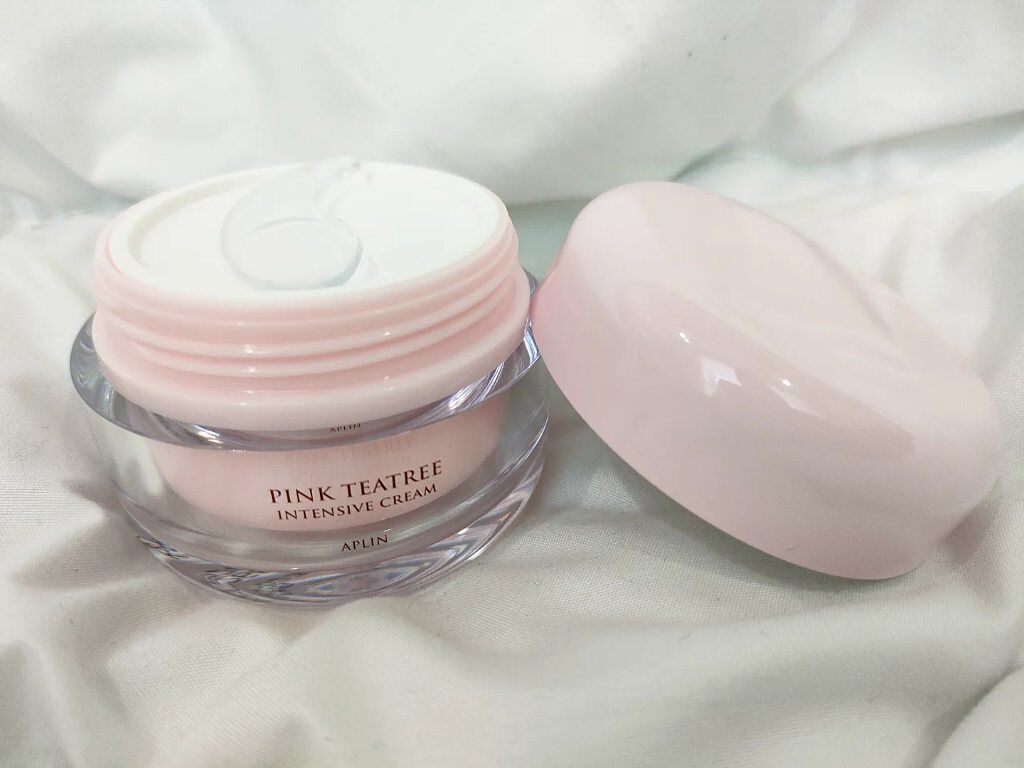 ピンクティーツリークリーム/APLIN/フェイスクリームを使ったクチコミ（2枚目）