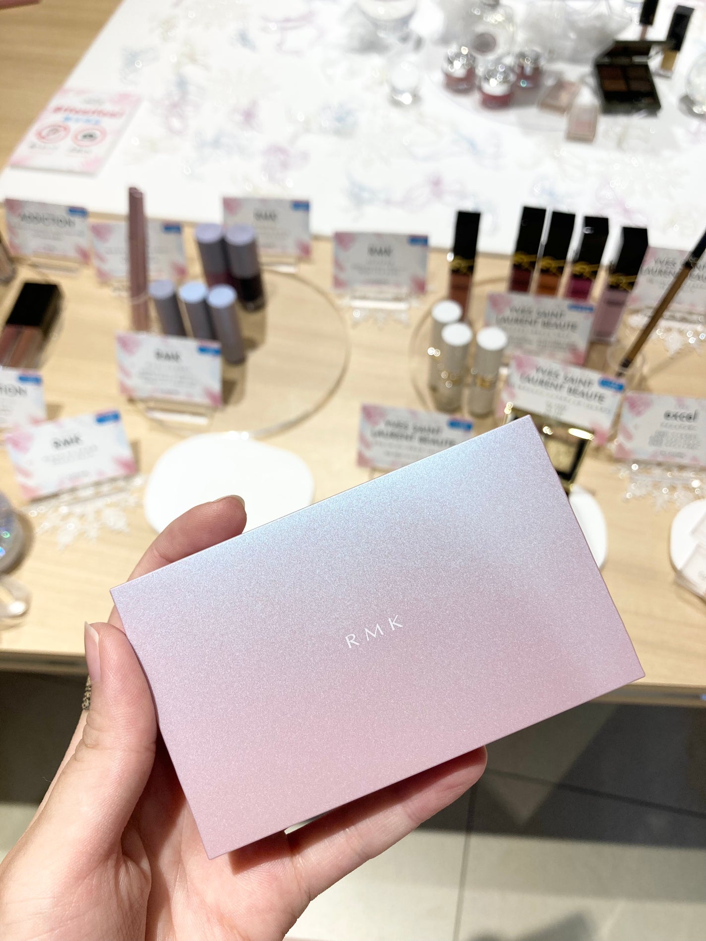 RMK ザ ピンク ハイ アイズ & ブラッシュ パレット /RMK/アイシャドウパレットを使ったクチコミ(4枚目)