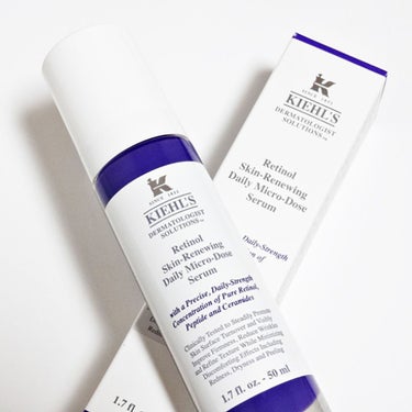 Kiehl's DS RTN リニューイング セラムのクチコミ「【キールズ　レチノール リニューイング セラム】

キールズから皮膚科学に基づいた、
待.....」（2枚目）