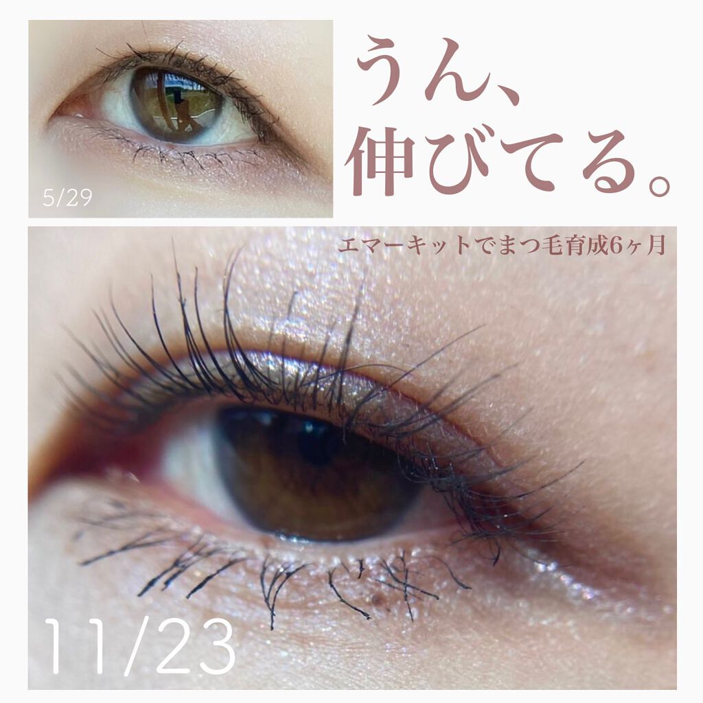 EMAKED(エマーキット)/水橋保寿堂製薬/まつげ美容液を使ったクチコミ(1枚目)