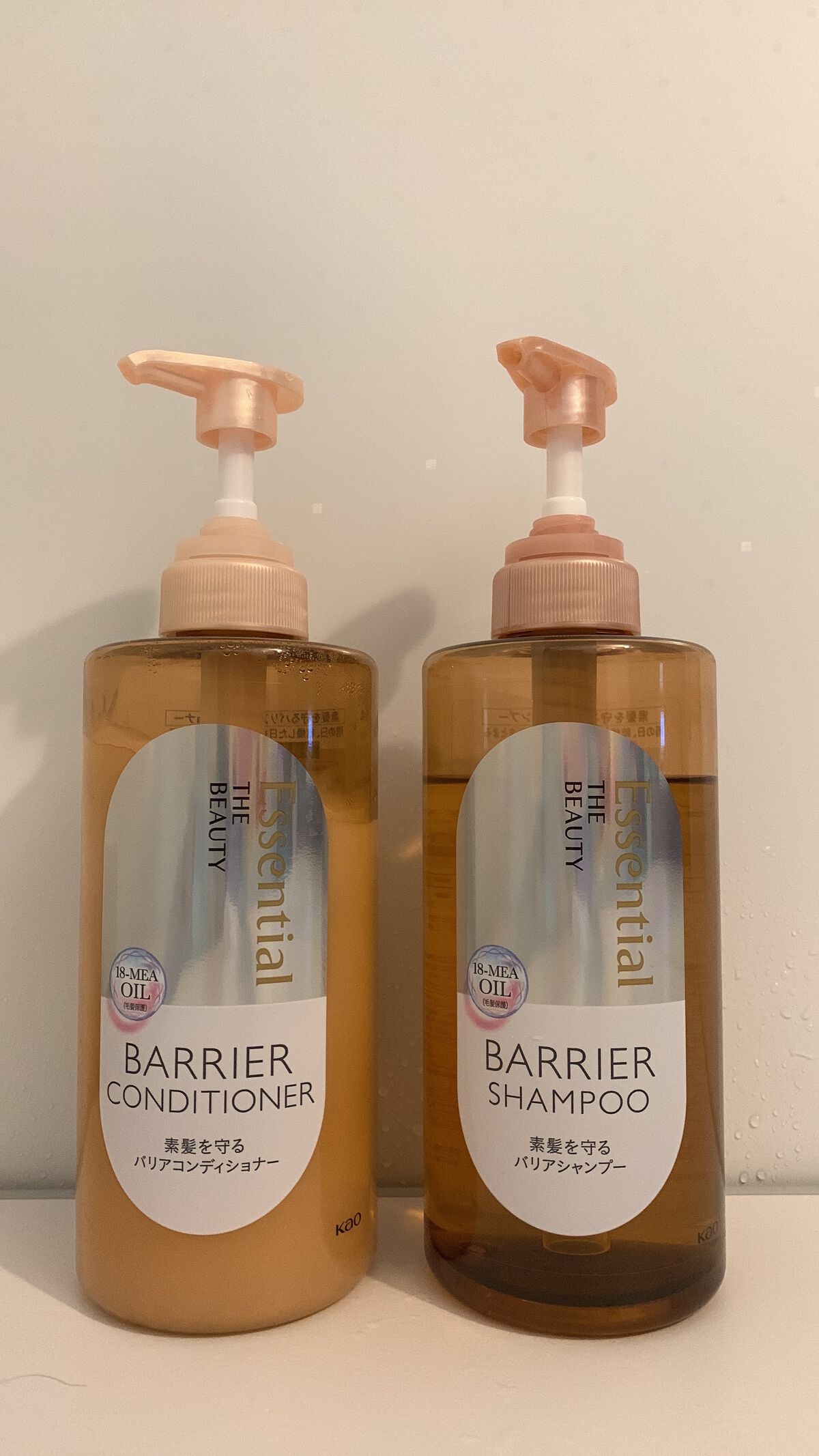 ザビューティ 髪のキメ美容素髪を守る バリアシャンプー/コンディショナー/エッセンシャル/シャンプー・コンディショナーを使ったクチコミ(1枚目)