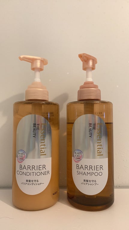 ザビューティ 髪のキメ美容素髪を守る バリアシャンプー/コンディショナー/エッセンシャル/シャンプー・コンディショナーを使ったクチコミ(1枚目)