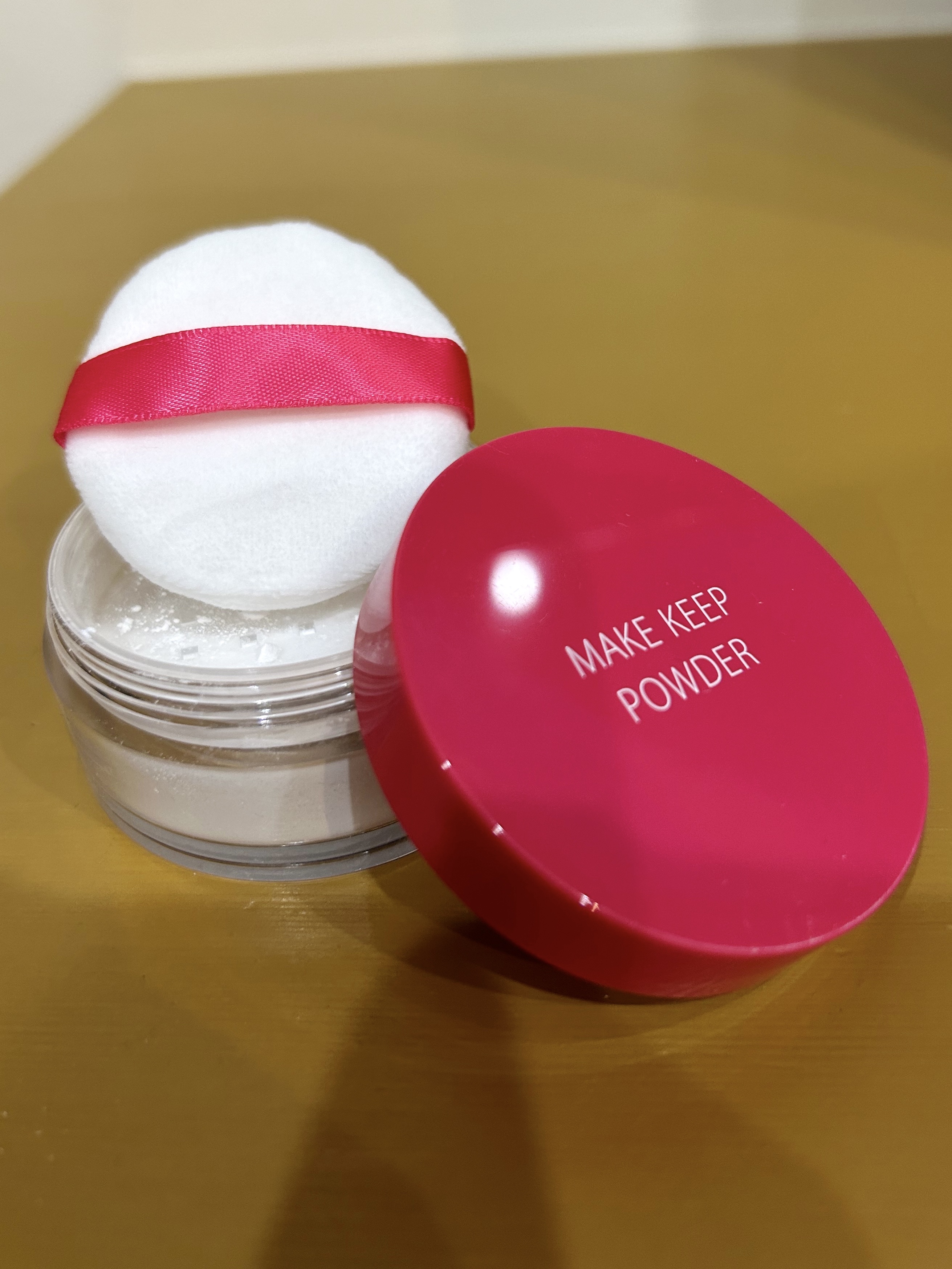 メイク キープ パウダー/コーセーコスメニエンス/ルースパウダーを使ったクチコミ（3枚目）