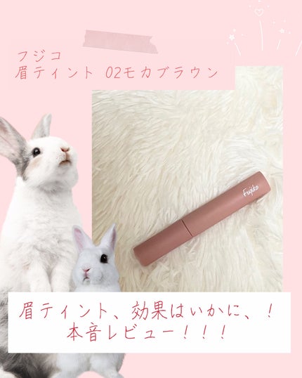 フジコ眉ティントSV/Fujiko/眉ティントを使ったクチコミ(1枚目)
