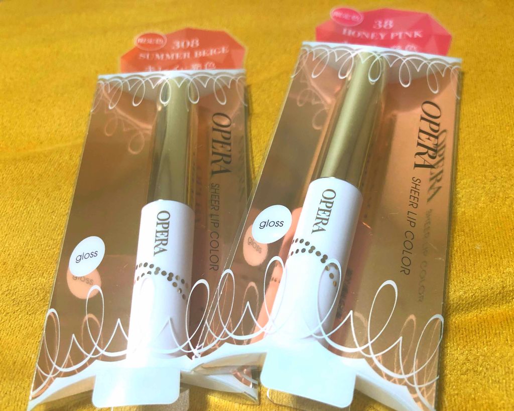 オペラ シアーリップカラー RN/OPERA/リップグロスを使ったクチコミ(1枚目)