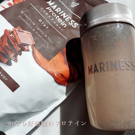 マリネスプロテイン(リッチチョコレートフレーバー)/mariness/その他プロテインを使ったクチコミ(8枚目)