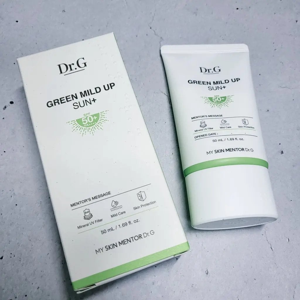 グリーンマイルドアップサンプラス/Dr.G/日焼け止めクリームを使ったクチコミ(1枚目)