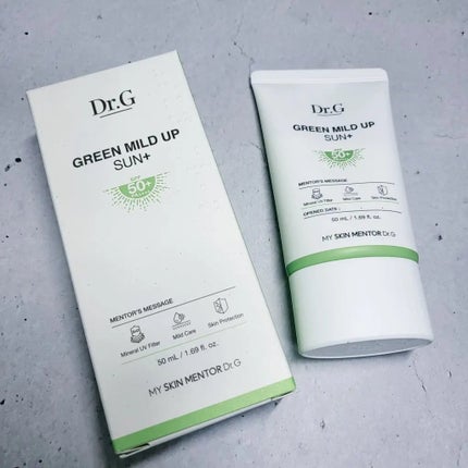 グリーンマイルドアップサンプラス/Dr.G/日焼け止めクリームを使ったクチコミ(1枚目)