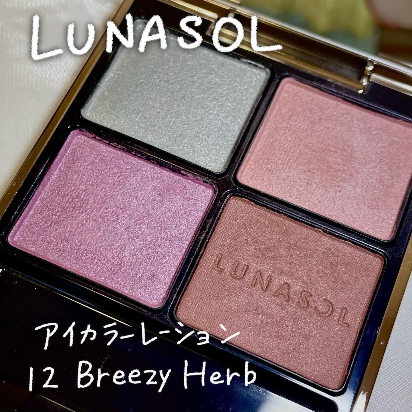 アイカラーレーション/LUNASOL/アイシャドウパレットを使ったクチコミ（1枚目）