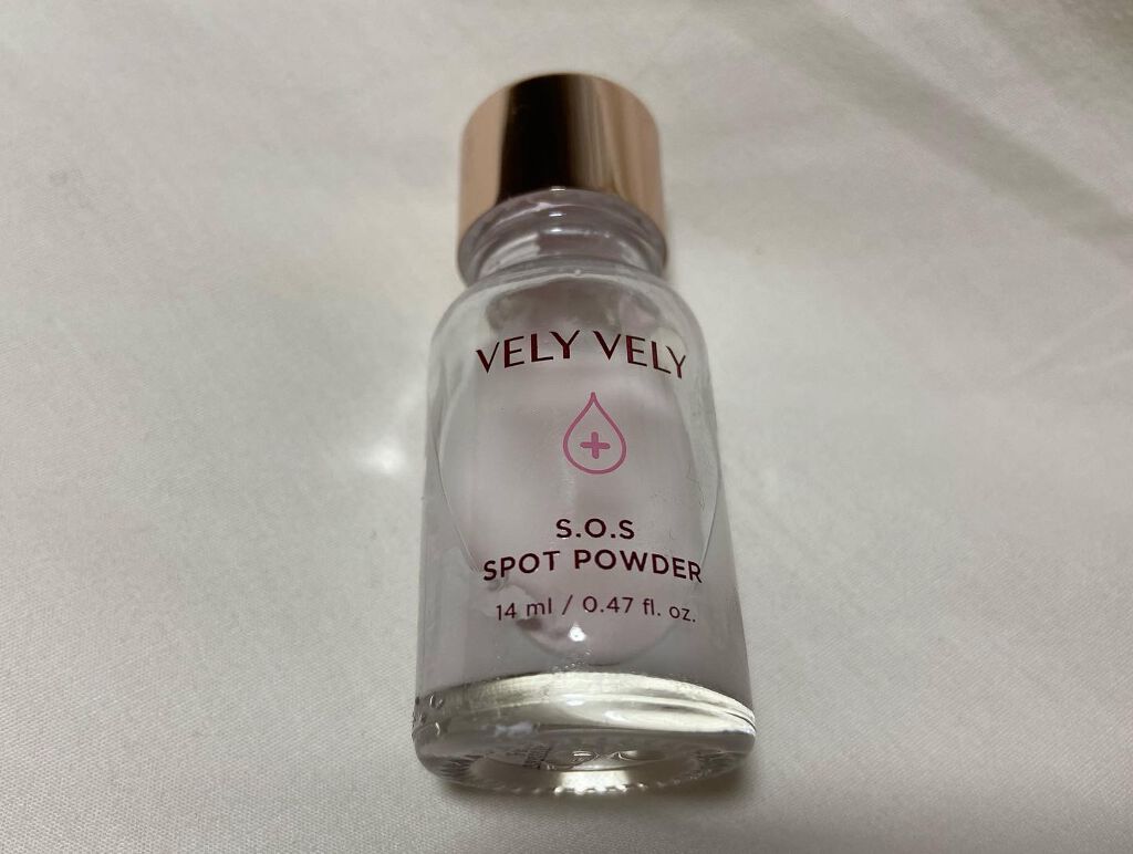 S.O.S スポットパウダー/VELY VELY/その他スキンケアを使ったクチコミ（1枚目）