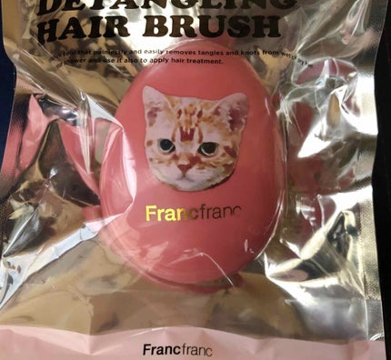 ファンファン アンタングルヘアブラシ/フランフラン/ヘアブラシを使ったクチコミ(1枚目)