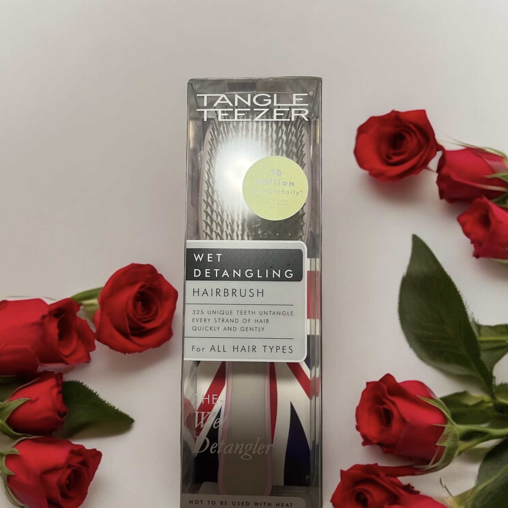 タングルティーザー ザ・アルティメットディタングラー ペブルグレースウィート/TANGLE TEEZER/ヘアブラシを使ったクチコミ（1枚目）