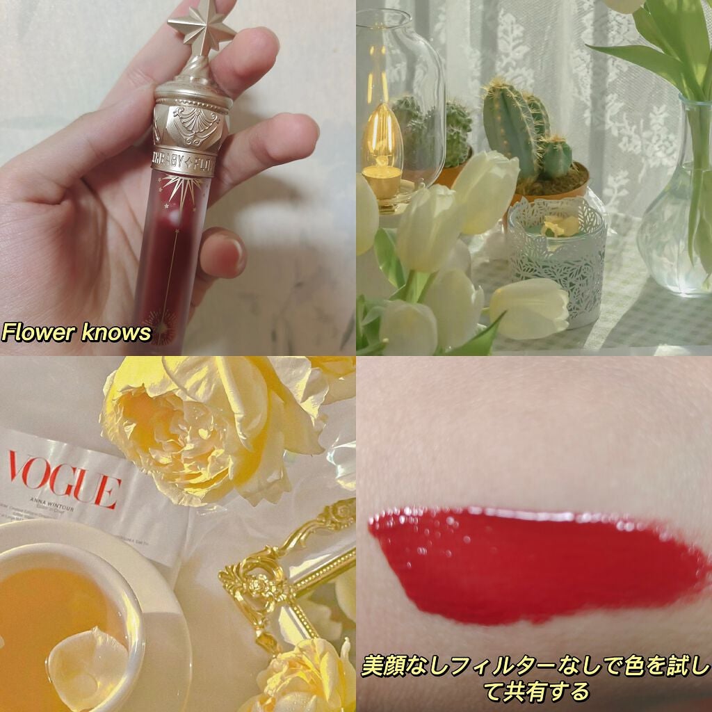 colorful_glow_c576 on LIPS 「私の好きな口の赤い共有💄最初の口紅🌸色は夏にぴったりだ🌸日常に..」(4枚目)
