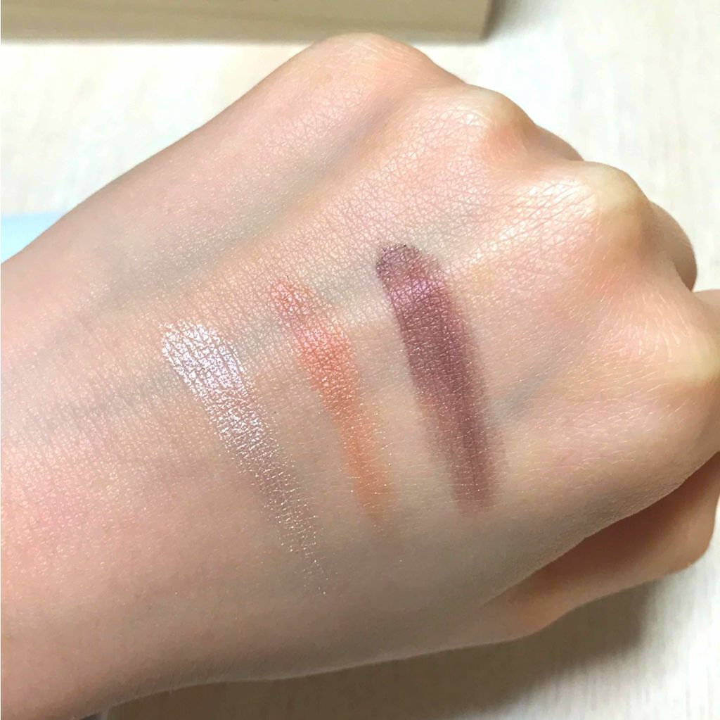 トーンアップアイシャドウ/CEZANNE/アイシャドウパレットを使ったクチコミ（3枚目）