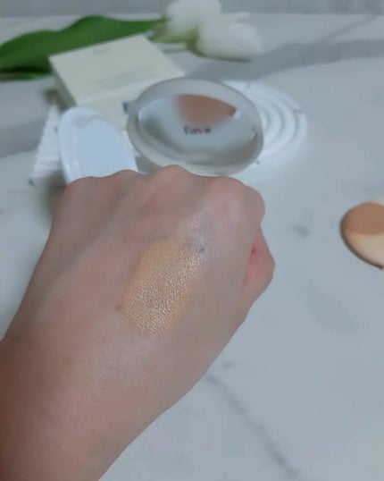 カーミンググロウアップクッションファンデーション/favs/リキッドファンデーションを使ったクチコミ(9枚目)