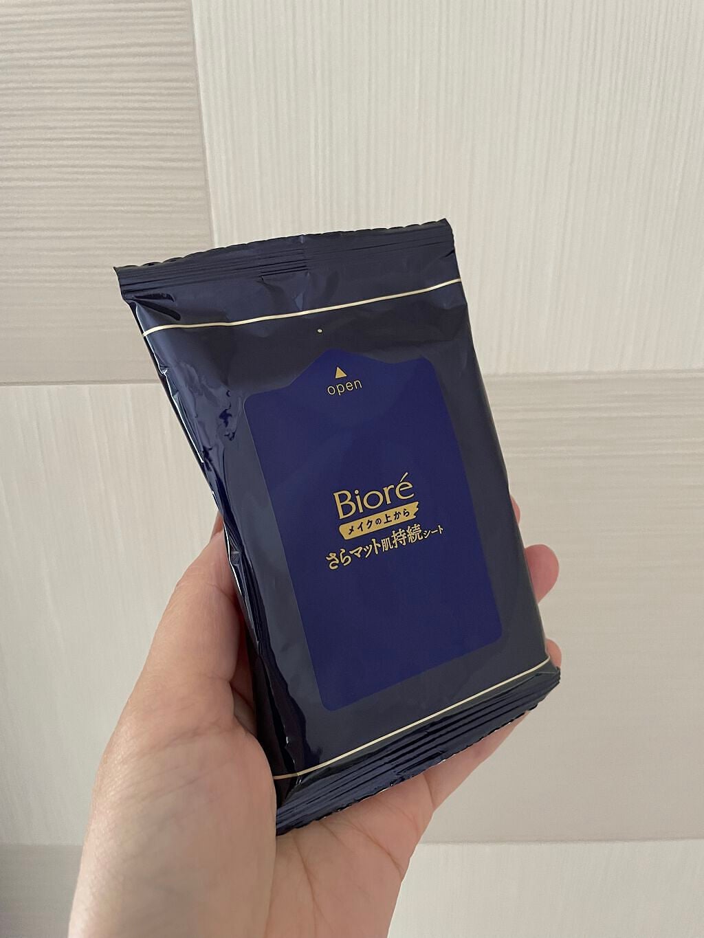 ビオレ メイク持続シート さらマット肌/ビオレ/フェイスシートを使ったクチコミ(2枚目)