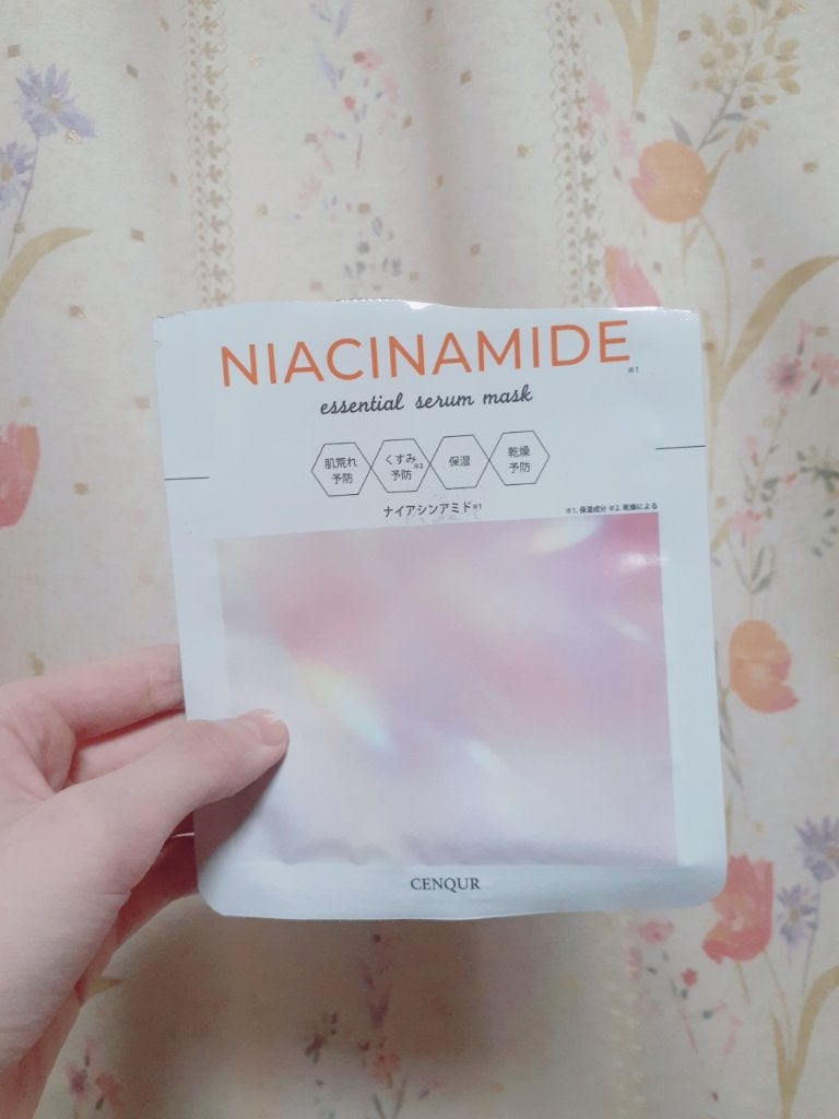 エッセンシャルセラムマスク ナイアシンアミド /CENQUR/シートマスク・パックを使ったクチコミ(1枚目)