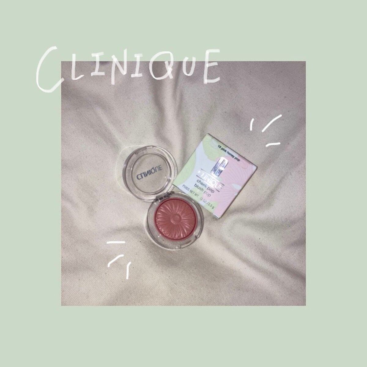 チーク ポップ/CLINIQUE/パウダーチークを使ったクチコミ(1枚目)
