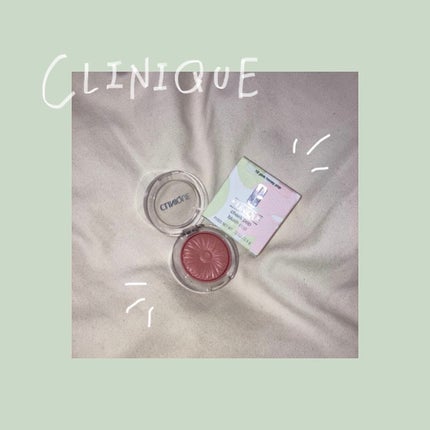 チーク ポップ/CLINIQUE/パウダーチークを使ったクチコミ(1枚目)