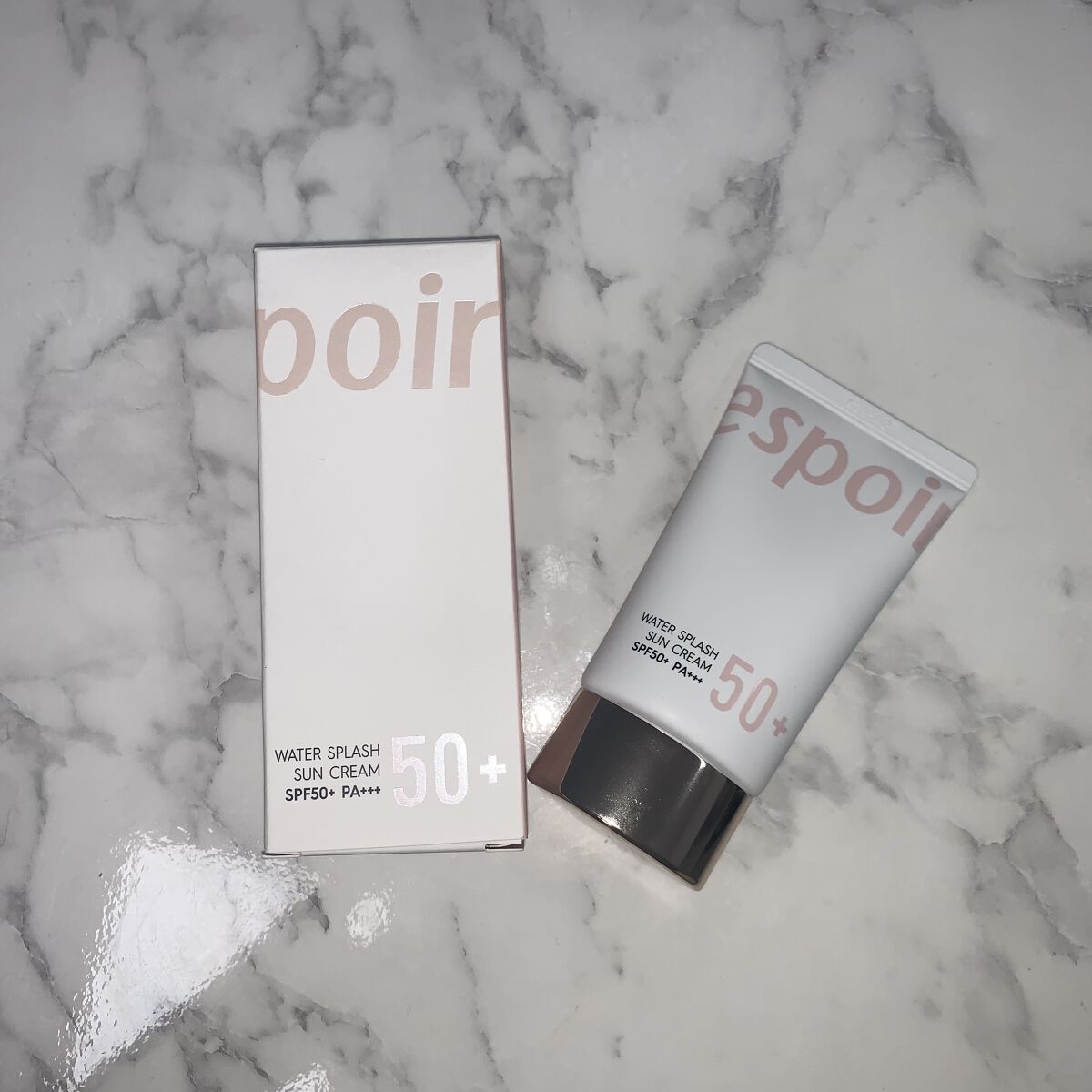 ウォータースプラッシュサンクリーム/espoir/日焼け止め・UVケアを使ったクチコミ（2枚目）