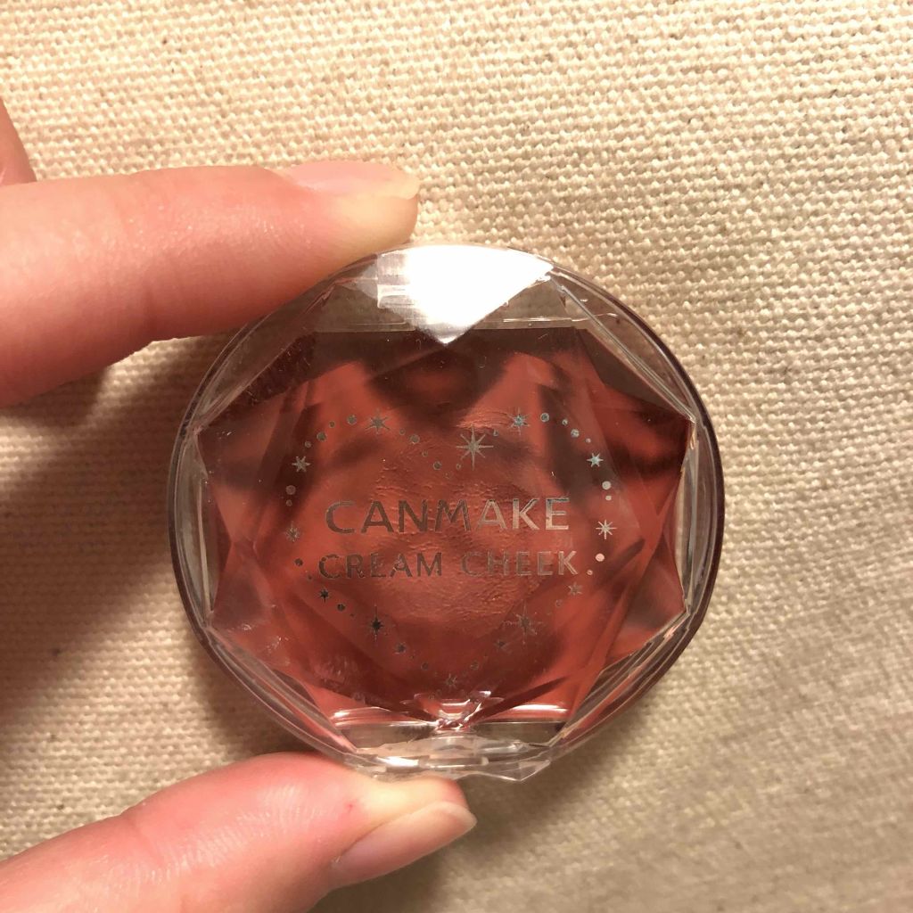 クリームチーク/キャンメイク/ジェル・クリームチークを使ったクチコミ（1枚目）