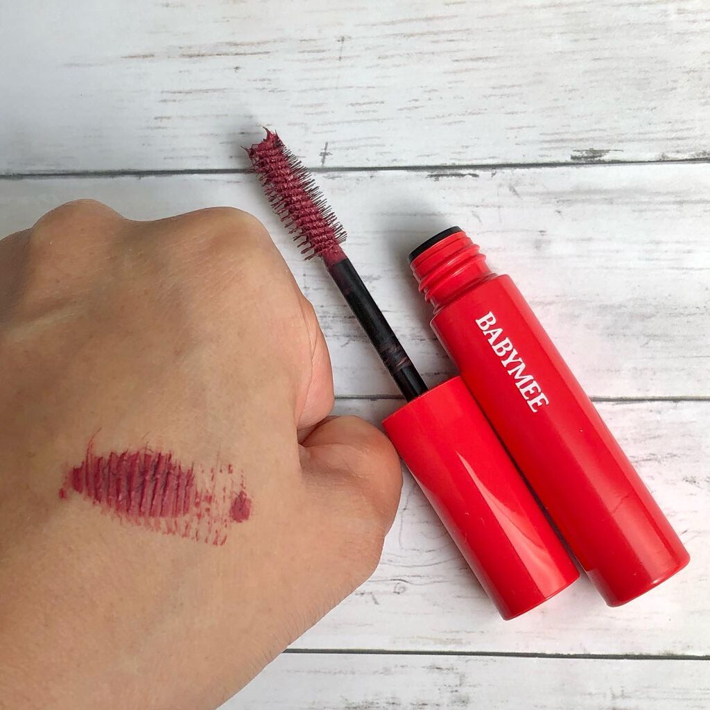 ニュアンスカラーマスカラ/BABYMEE/マスカラを使ったクチコミ(2枚目)