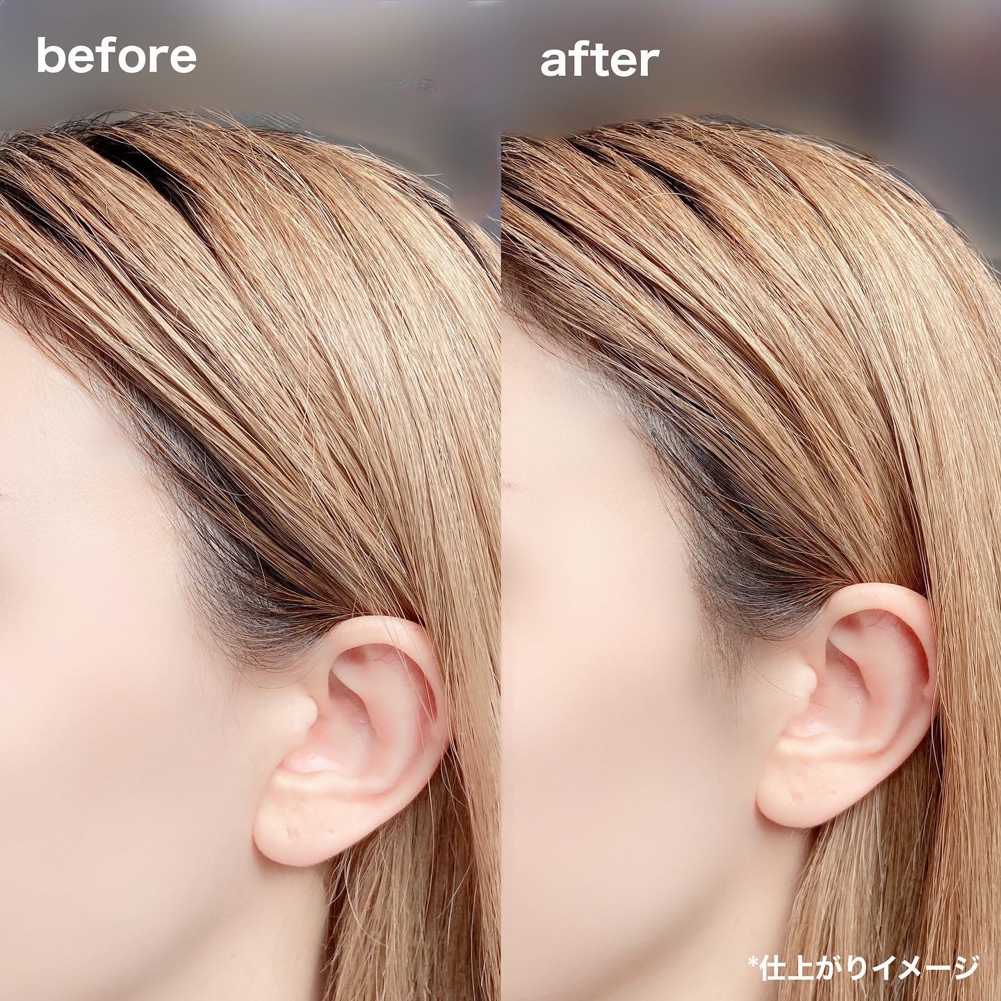 ヘアメイクパウダー/CEZANNE/ヘアケア・スタイリングを使ったクチコミ（3枚目）