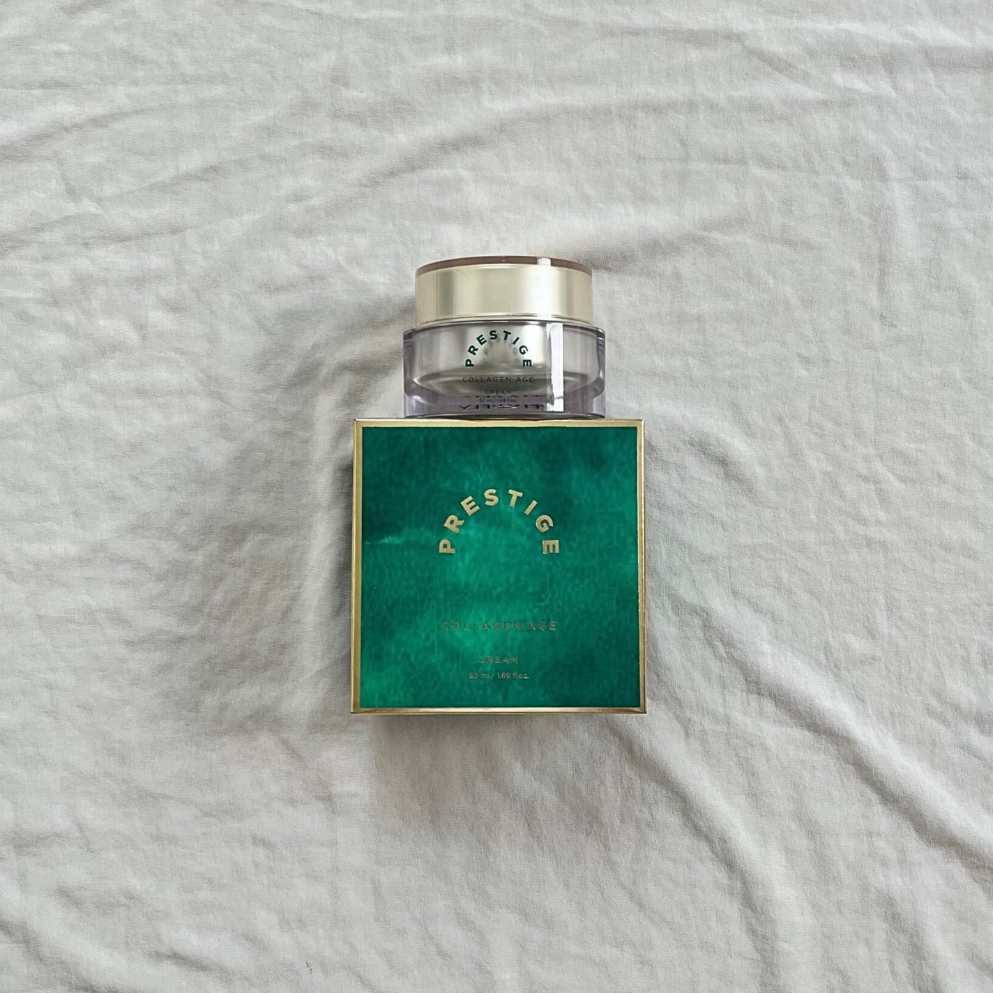 プレステージコラーゲンエイジクリーム/VELY VELY/フェイスクリームを使ったクチコミ(2枚目)