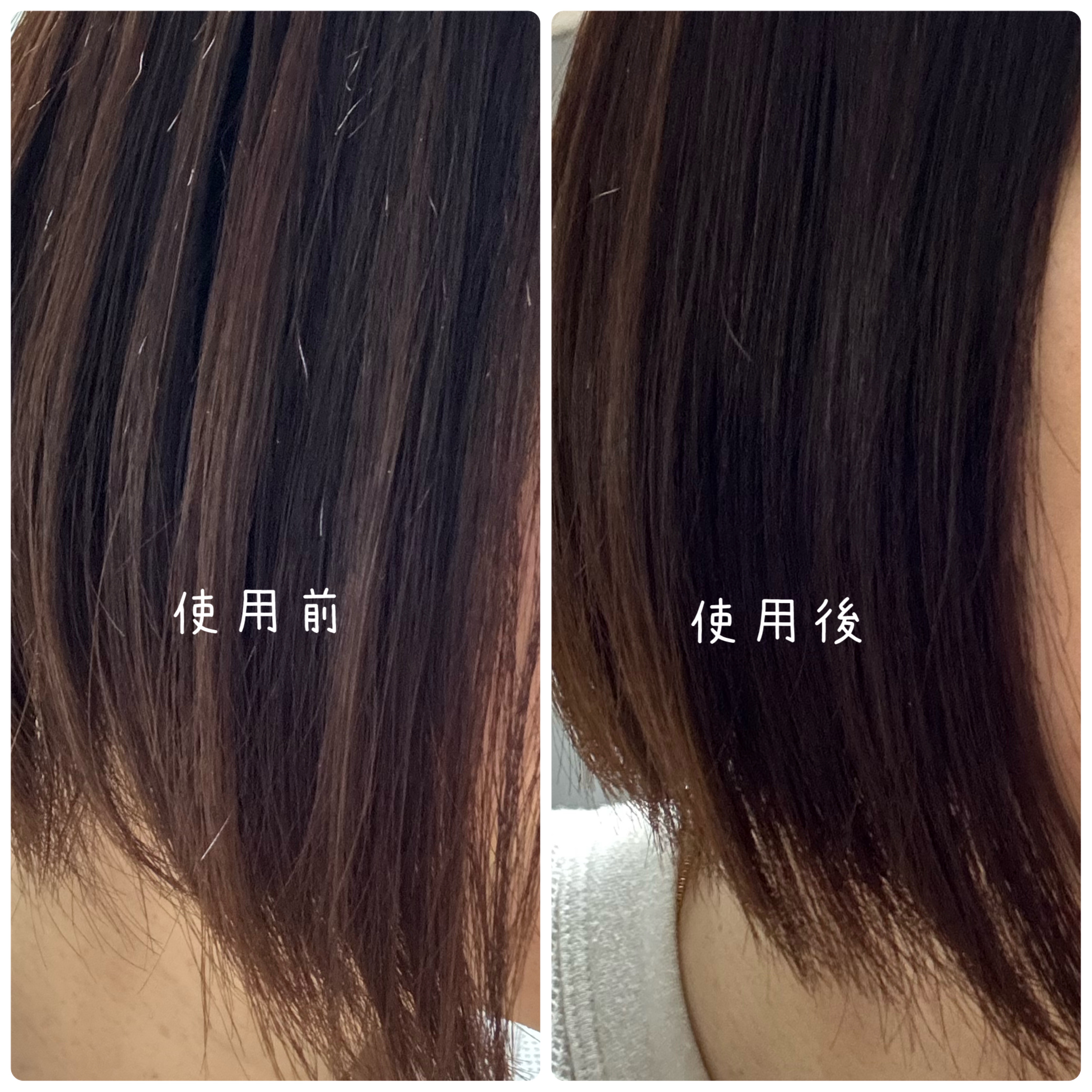 ミルクプロテインインテンシブヘアオイル/odiD/ヘアオイルを使ったクチコミ（3枚目）