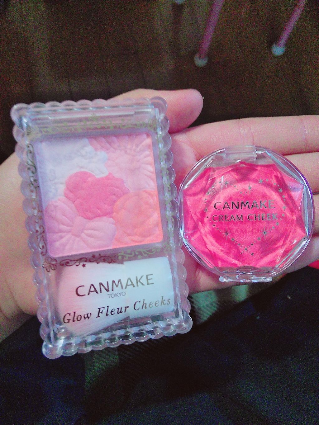 クリームチーク（クリアタイプ）/キャンメイク/ジェル・クリームチークを使ったクチコミ（1枚目）