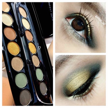 EYE-CONIC  STEEL MULTI-FINISH  EYESHADOW  PALETTE/MARC JACOBS BEAUTY/パウダーアイシャドウを使ったクチコミ（1枚目）