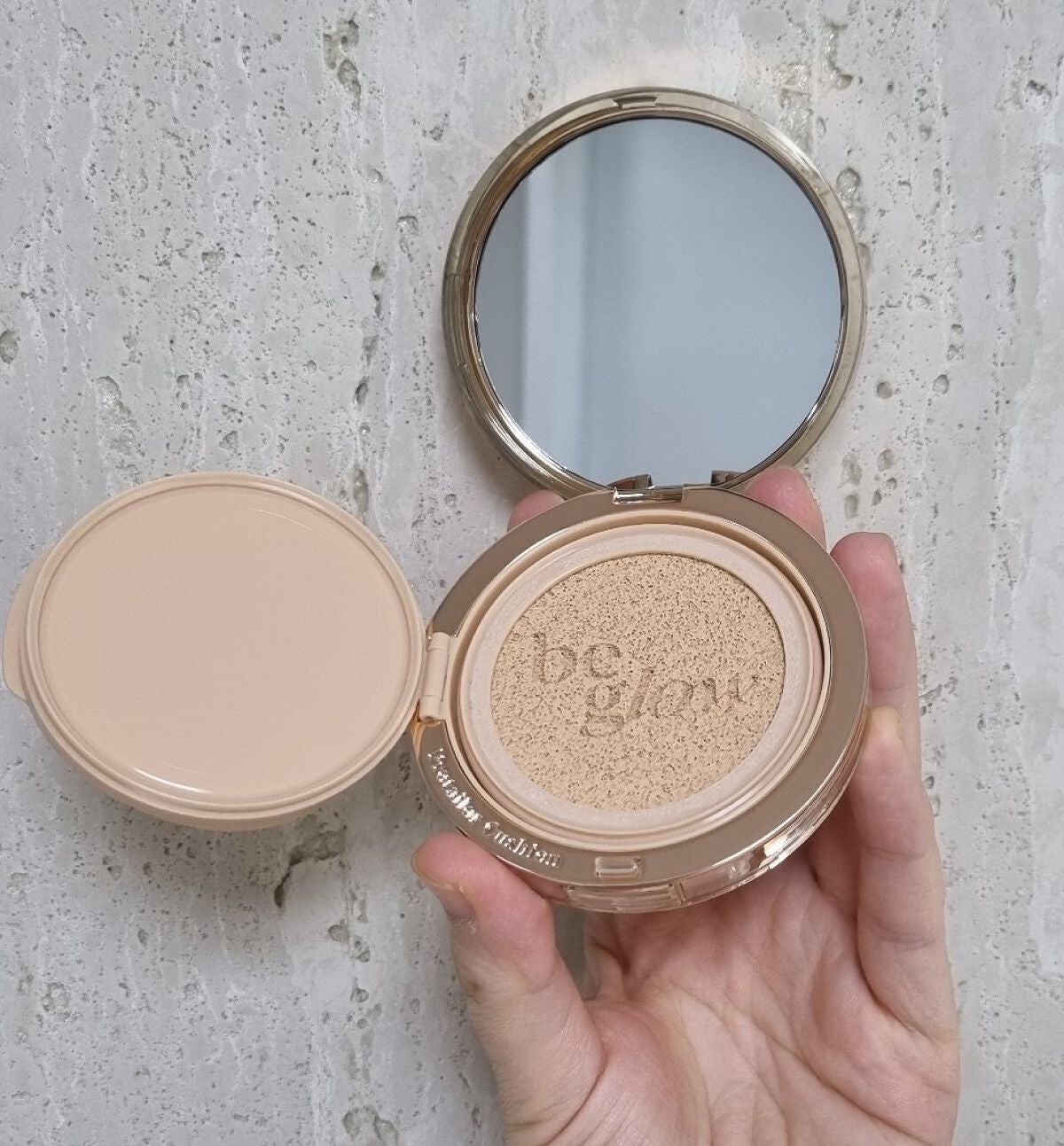 プロテーラービーグロウクッション ニュークラス/espoir/クッションファンデーションを使ったクチコミ(3枚目)