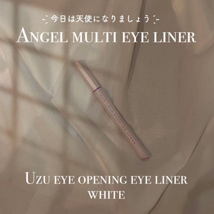 EYE OPENING LINER/UZU BY FLOWFUSHI/リキッドアイライナーを使ったクチコミ(1枚目)