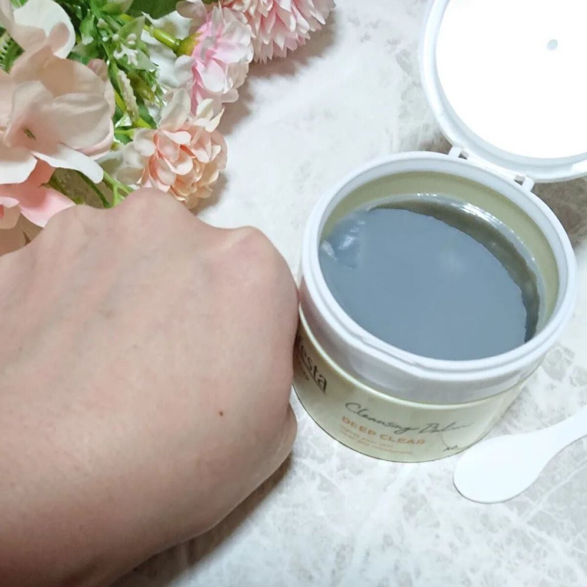 クレンジングバーム ディープクリア /ビフェスタ/クレンジングバームを使ったクチコミ(9枚目)