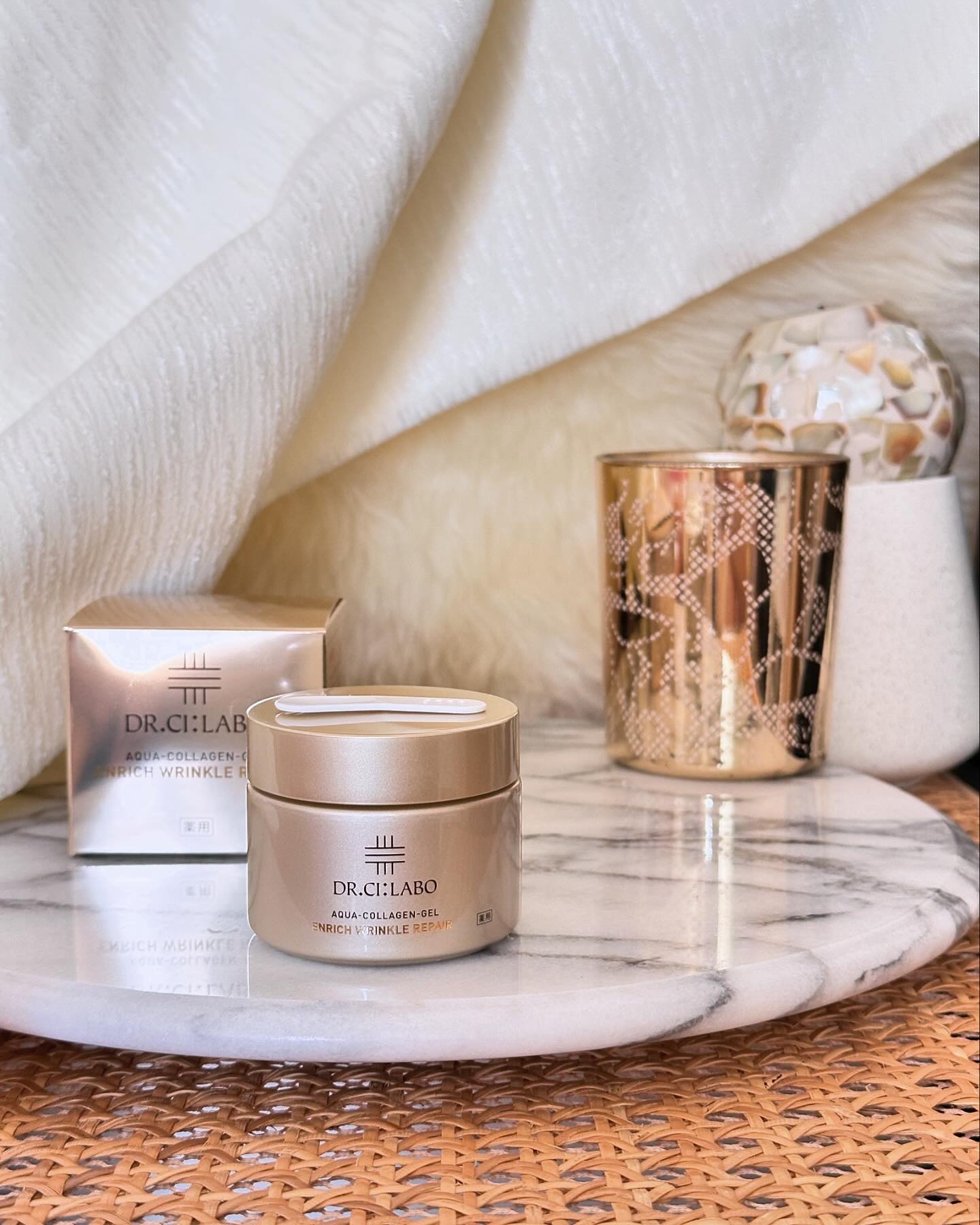 薬用アクアコラーゲンゲル エンリッチリンクルリペア/ドクターシーラボⓇ/フェイスクリームを使ったクチコミ（1枚目）