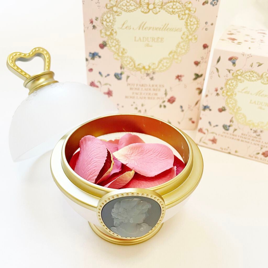 フェイス カラー ローズ ラデュレ/レ・メルヴェイユーズ ラデュレ/パウダーチークを使ったクチコミ(3枚目)