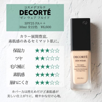 ダブル ウェア ステイ イン プレイス メークアップ /ESTEE LAUDER/リキッドファンデーションを使ったクチコミ(3枚目)