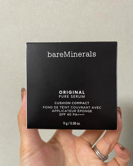 オリジナル ピュア セラム カバーアップ クッション/bareMinerals/クッションファンデーションを使ったクチコミ(2枚目)