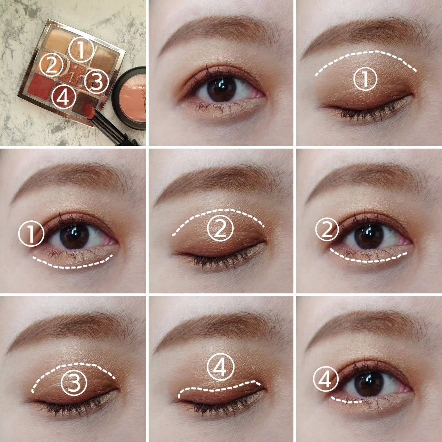 ディオール バックステージ アイ パレット/Dior/アイシャドウパレットを使ったクチコミ(4枚目)