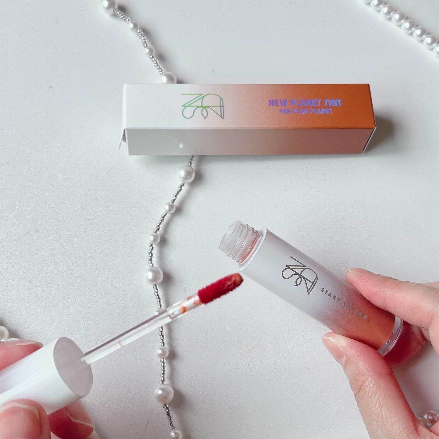 ニュープラネットティント #06 ペアープラネット/S2ND/リップティントを使ったクチコミ（2枚目）