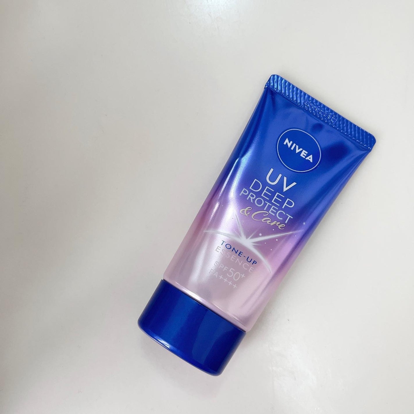 ニベアUV ディープ プロテクト&ケア トーンアップ エッセンス/ニベア/日焼け止めローションを使ったクチコミ(1枚目)