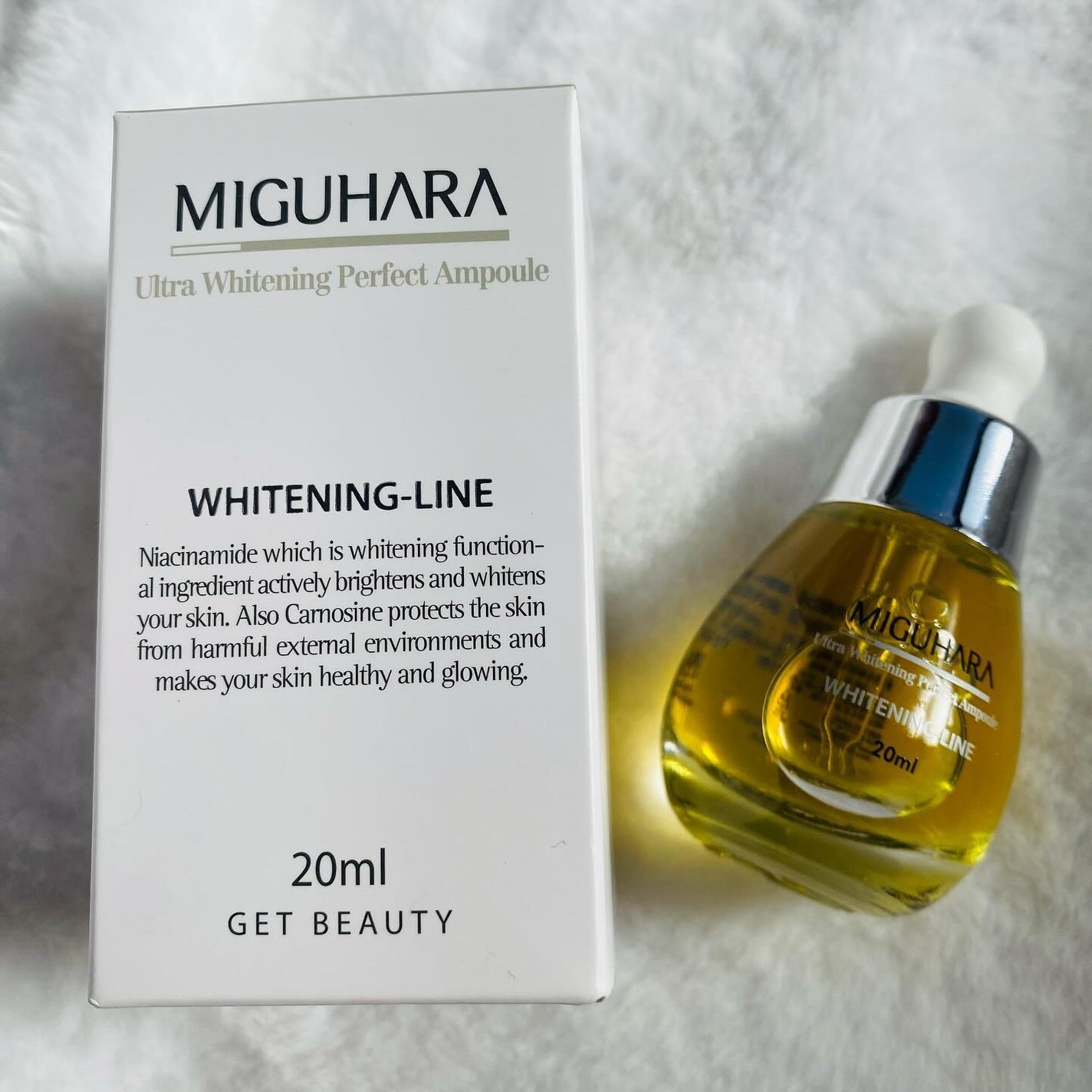 Ultra Whitening Perfect Ampoule/MIGUHARA/美容液を使ったクチコミ(6枚目)