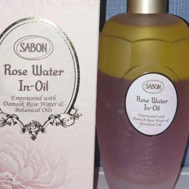 ローズウォーターインオイル/SABON/ミスト状化粧水を使ったクチコミ（1枚目）