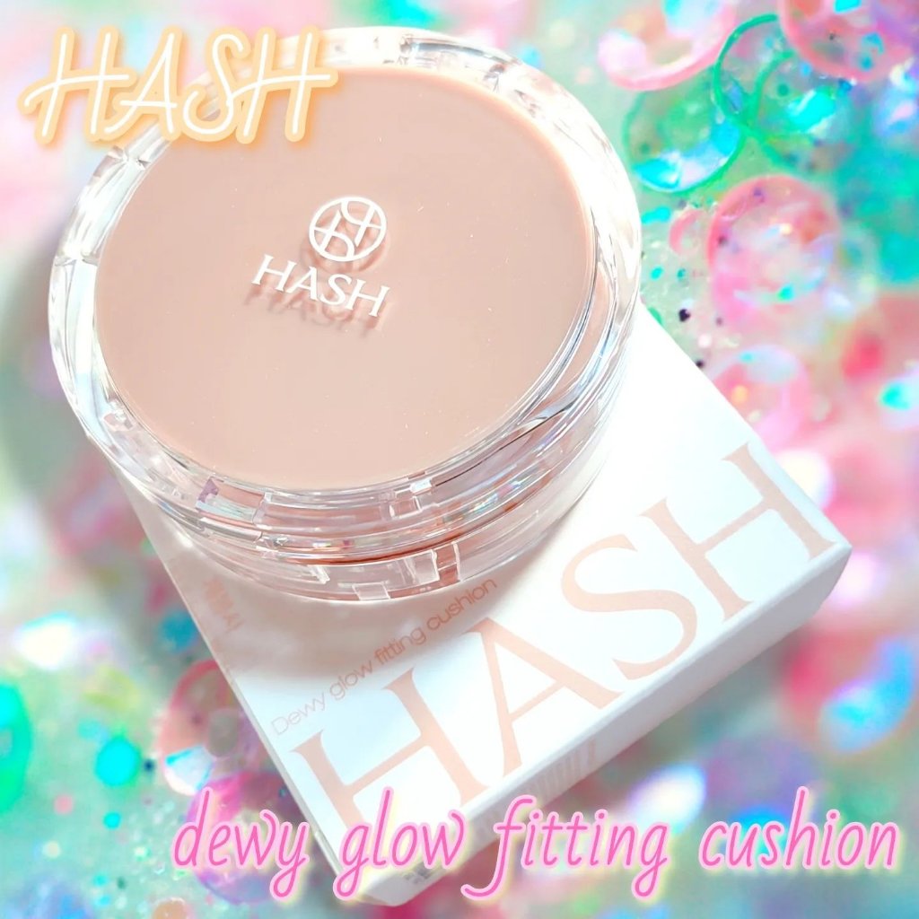 デューイーグロー フィッティング クッション/HASH/クッションファンデーションを使ったクチコミ（1枚目）