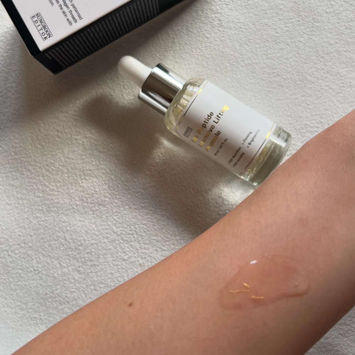 シルクペプチドインテンシブリフティングアンプル/SUNGBOON EDITOR(成分エディター)/美容液を使ったクチコミ(3枚目)